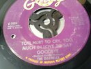 The Darnells - Too hurt to cry, too much in love to say goodbye