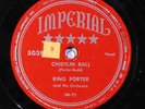 78 RPM -- King Porter and His Orchestra, Imperial 5039,  EE-  Blues / R&B