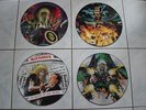 Iron Maiden Picture Disc x 4 - Silent Planet/Quick or Dead/No Prayer/Holy Smoke