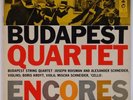 BUDAPEST QUARTET: Encores USA ORIG 6-Eye Mono NEAR MINT lp Schneider Rare