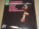 Rostropovich PROKOFIEV Symphonies No.4 & 7 - Erato NUM 75322 SEALED