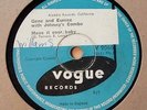 Rare Rock 'n' Roll, R&B 78, jiver GENE & EUNICE Move It Over Baby/Vogue V9066
