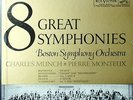 MUNCH & MONTEUX / 8 Great Symphonies / RCA Living-Stereo SD, LSC-6902, 7LP