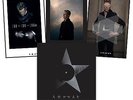 DAVID BOWIE - BLACK STAR CLEAR VINYL LP - WITH ALL 3 THREE LITHOGRAPHS - SEALED