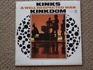 THE KINKS   KINKS KINKDOM   ORIGINAL MONO TRI-COLOR REPRISE LP EX 1965