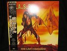 W.A.S.P.:The last Command-1985 Capitol Records, Japanese Press w/OBI