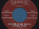 1961 BOBBY WILLIAMS Wonder If My Baby's Coming Home CANDIX 45 Obscure MOD ROCKER