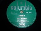 CLIFF RICHARD Dynamite - Travellin Light 78 UK 1959 1st Press COLUMBIA DB 4351