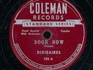 pc78-R&B vocal group- COLEMAN 102- The Dixieares