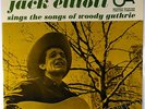 JACK ELLIOTT SINGS THE SONGS OF WOODY GUTHRIE-RECORD APPEARS UNPLAYED, RVG STAMP