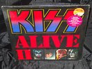 KISS ALIVE II SEALED USA 1977 1ST PRESS  GATEFOLD 2 LP SET W/ HYPE STICKER