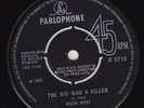 KEITH WEST The Kid Was A Killer RARE *M-* UK 45 mod psych GARAGE On A Saturday