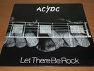 AC/DC Let There Be Rock Australian 1st Press LP Vinyl Record Blue Roo - MISPRESS