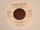 DUALS- STICK SHIFT/CRUISING RARE 1961 SURF 45 STAR REVUE ISSUE WHITE LABEL 