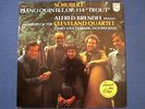 SCHUBERT: TROUT QUINTET / BRENDEL, CLEVELAND QUARTET -PHILIPS 9500 442 LP '78 NM