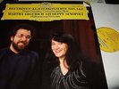 ARGERICH/SINOPOLI : BEETHOVEN KLAVIERKONZERTE NOS. 1&2 LP 1986 DGG DIGITAL