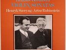 BEETHOVEN BRAHMS Piano Violin Sonatas Szeryng Rubinstein RCA 3 LP Box Set Mint