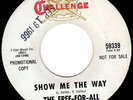 60s GARAGE GENIUS by FREE-FOR-ALL - SHOW ME THE WAY - aka GREAT SCOTS - HEAR