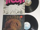 RUSH: Two Albums: Rush and Caress of Steel Vinyl Albums
