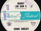 Ernie Shelby ORIG OZ Promo 45 Ducky (so can I) VG+ ’64 R&B Mod dancer Festival