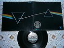 PINK FLOYD DARK UNIQUE STICKER DOWN RARE YUGOSLAV 1ST PRESS 1973 LAB#2 EX-/EX
