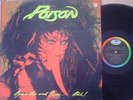 POISON lp OPEN UP AND SAY AH argentina ID# 30082 1988- PROMO CAPITOL 10051 NM N
