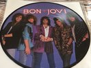 Bon Jovi - Slippery When Wet - 1986 Picture Disc Vinyl LP Record