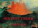 SIX FEET UNDER - ERUPTION (ELP 5024) RARE SWEDISH DEEP PURPLE STYLE HARD ROCK LP