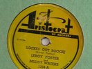 LEROY FOSTER & MUDDY WATERS LOCKED OUT BOOGIE ARISTOCRAT 78  RARE EARLY LABEL