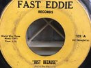  Northern Soul 45 - Pat & The Blenders - Just Because - Fast Eddie -