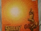 Rare G.P.Sippy's SHOLAY bollywood,hindi, movie soundtrack Vinyl LP.1975