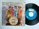 THE BEATLES sergeant pepper´s 45 RARE ORIGINAL 1978 *PROMO* SPANISH PRESS EX+