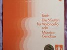 J S BACH Solo Cello Suites GENDRON Philips Dutch 3 x LP pressings 6770 005 NM
