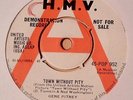 Rare 1960s Pop DEMO GENE PITNEY Town Without Pity/Demo HMV POP 952
