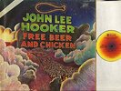 JOHN LEE HOOKER free beer and chicken ABCD 838 quadraphonic usa 1974 LP EX-/VG