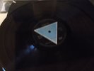 PINK FLOYD DARK SIDE OF THE MOON RARE SOLID BLUE TRIANGLE POSTERS STICKERS
