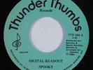 Electro Synth Boogie Soul 45 SPOOKY Digital Readout THUNDER THUMBS VG++ HEAR
