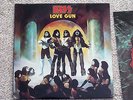 KISS LOVE GUN vinyl LP Record Album w/ love gun insert EX/EX