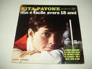 RITA PAVONE - rarissima copertina EP - NON E' FACILE AVERE 18 ANNI ex++ 