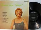 HEAR - Rare Country / Rock 'n Roll LP - Bonnie Lou Sings - King Records # 595
