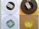 GROUP (12) PREMIUM TITLE 45's STONES, ZEPPELIN, THE WHO, PINK FLOYD, BILLY RILEY