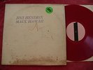 JIMI HENDRIX- MAUI, HAWAII RARE VINTAGE LIVE TMOQ LP HARD PSYCH ROCK RED VINYL
