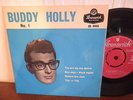 EP UK BRUNSWICK / BUDDY HOLLY N° 1 / ROCKABILLY /  EX