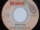 R&B Soul 45 WILLIE MAE BIG MAMA THORNTON Hound Dog PEACOCK HEAR