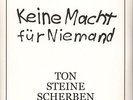 Ton Steine Scherben - Keine Macht Für Niemand Vinyl DE 2LP