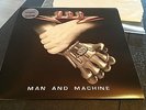 LP  U.D.O. ?– Man And Machine,Limited Edition, Grey, White, Marbled,2002 GR003