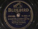 78 RPM -- Happy Fats and His Rayne-Bo Ramblers, Bluebird 2081, V+ / VV+ Cajun