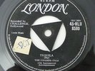 THE CHAMPS,TEQUILA / TRAIN TO NOWHERE, 1957 UK TRI-CENTRE SINGLE ON LONDON, RARE