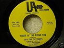 Lady And The Tramps 45 House Of The Rising Sun Clean 1969 MN Garage Psych Orig