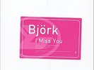 BJORK I Miss You 4 track Us Dj 12